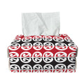 Maori Kowhaiwhai Pattern Print Rectangle Tissue Box Cover