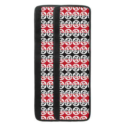 Maori Kowhaiwhai Pattern Print Refrigerator Handle Covers