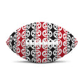 Maori Kowhaiwhai Pattern Print Rugby Ball