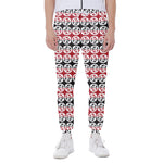 Maori Kowhaiwhai Pattern Print Scuba Joggers