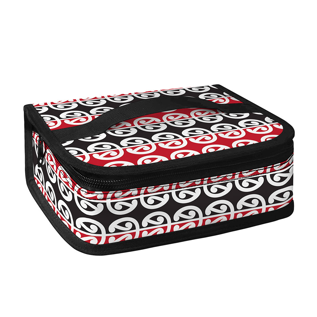 Maori Kowhaiwhai Pattern Print Small Lunch Bag