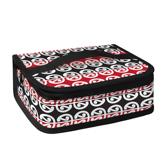 Maori Kowhaiwhai Pattern Print Small Lunch Bag