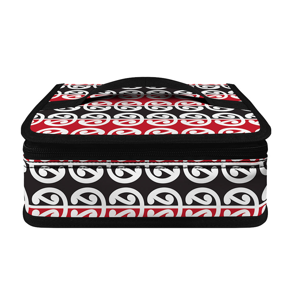 Maori Kowhaiwhai Pattern Print Small Lunch Bag