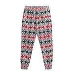 Maori Kowhaiwhai Pattern Print Sweatpants