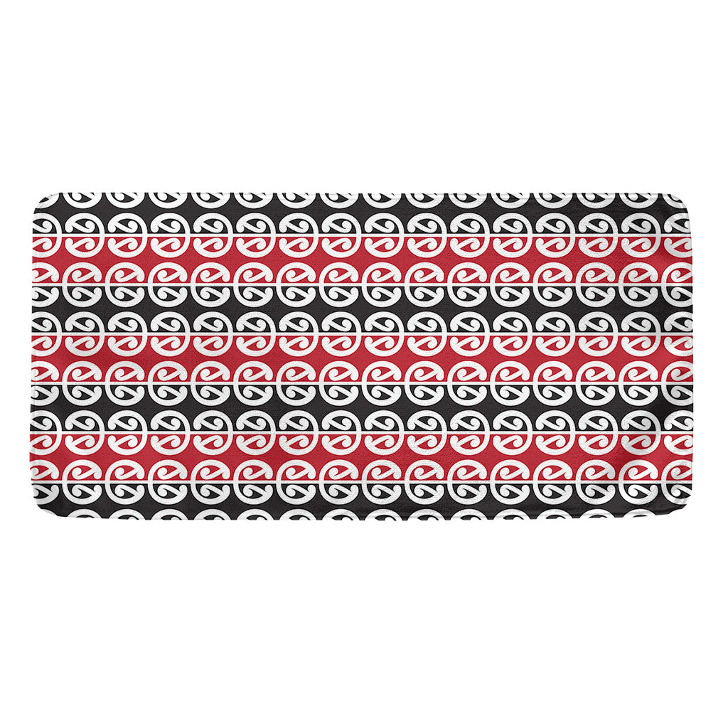 Maori Kowhaiwhai Pattern Print Towel