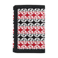Maori Kowhaiwhai Pattern Print Trifold Wallet