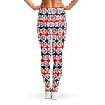 Maori Kowhaiwhai Pattern Print Women's Leggings