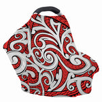 Maori Kowhaiwhai Tribal Polynesian Print Baby Seat Cover