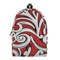 Maori Kowhaiwhai Tribal Polynesian Print School Backpack