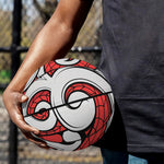 Maori Kowhaiwhai Tribal Polynesian Print Basketball