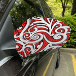 Maori Kowhaiwhai Tribal Polynesian Print Car Side Mirror Covers
