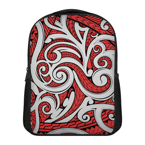 Maori Kowhaiwhai Tribal Polynesian Print Casual Backpack