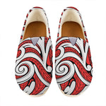 Maori Kowhaiwhai Tribal Polynesian Print Casual Shoes