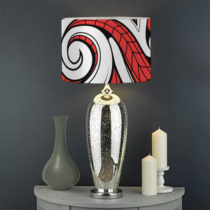 Maori Kowhaiwhai Tribal Polynesian Print Drum Lamp Shade