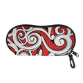 Maori Kowhaiwhai Tribal Polynesian Print Glasses Case