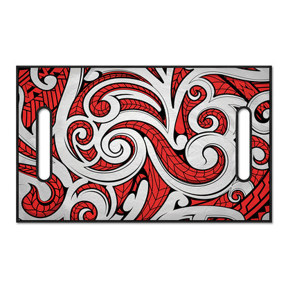 Maori Kowhaiwhai Tribal Polynesian Print Golf Cart Seat Cover