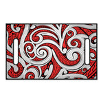 Maori Kowhaiwhai Tribal Polynesian Print Golf Cart Seat Cover