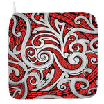 Maori Kowhaiwhai Tribal Polynesian Print Hand Towel