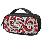 Maori Kowhaiwhai Tribal Polynesian Print Insulin Cooler Travel Case