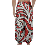 Maori Kowhaiwhai Tribal Polynesian Print Lantern Pants