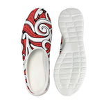 Maori Kowhaiwhai Tribal Polynesian Print Mesh Casual Shoes