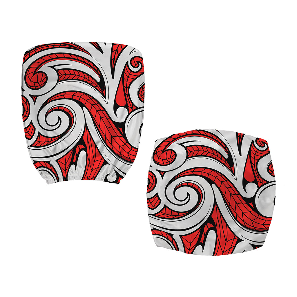 Maori Kowhaiwhai Tribal Polynesian Print Office Chair Cover