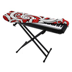 Maori Kowhaiwhai Tribal Polynesian Print Piano Keyboard Cover