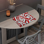 Maori Kowhaiwhai Tribal Polynesian Print Placemat