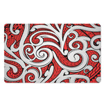 Maori Kowhaiwhai Tribal Polynesian Print Polyester Doormat