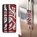 Maori Kowhaiwhai Tribal Polynesian Print Refrigerator Handle Covers
