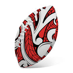 Maori Kowhaiwhai Tribal Polynesian Print Rugby Ball