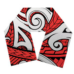 Maori Kowhaiwhai Tribal Polynesian Print Scarf