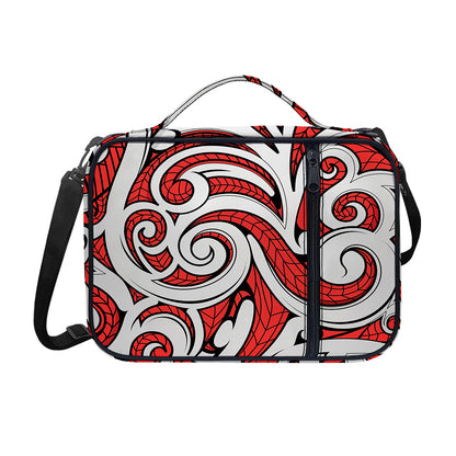 Maori Kowhaiwhai Tribal Polynesian Print Shoulder Strap Bible Bag