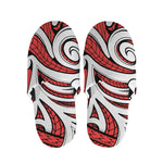 Maori Kowhaiwhai Tribal Polynesian Print Slippers