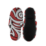 Maori Kowhaiwhai Tribal Polynesian Print Slippers
