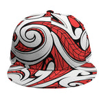 Maori Kowhaiwhai Tribal Polynesian Print Snapback Cap