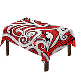 Maori Kowhaiwhai Tribal Polynesian Print Tablecloth