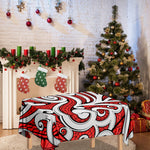 Maori Kowhaiwhai Tribal Polynesian Print Tablecloth