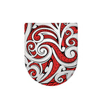 Maori Kowhaiwhai Tribal Polynesian Print Toilet Lid Cover
