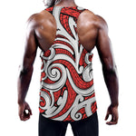 Maori Kowhaiwhai Tribal Polynesian Print Training Tank Top