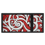 Maori Kowhaiwhai Tribal Polynesian Print Trifold Wallet