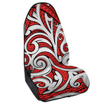 Maori Kowhaiwhai Tribal Polynesian Print Waterproof Car Seat Cover