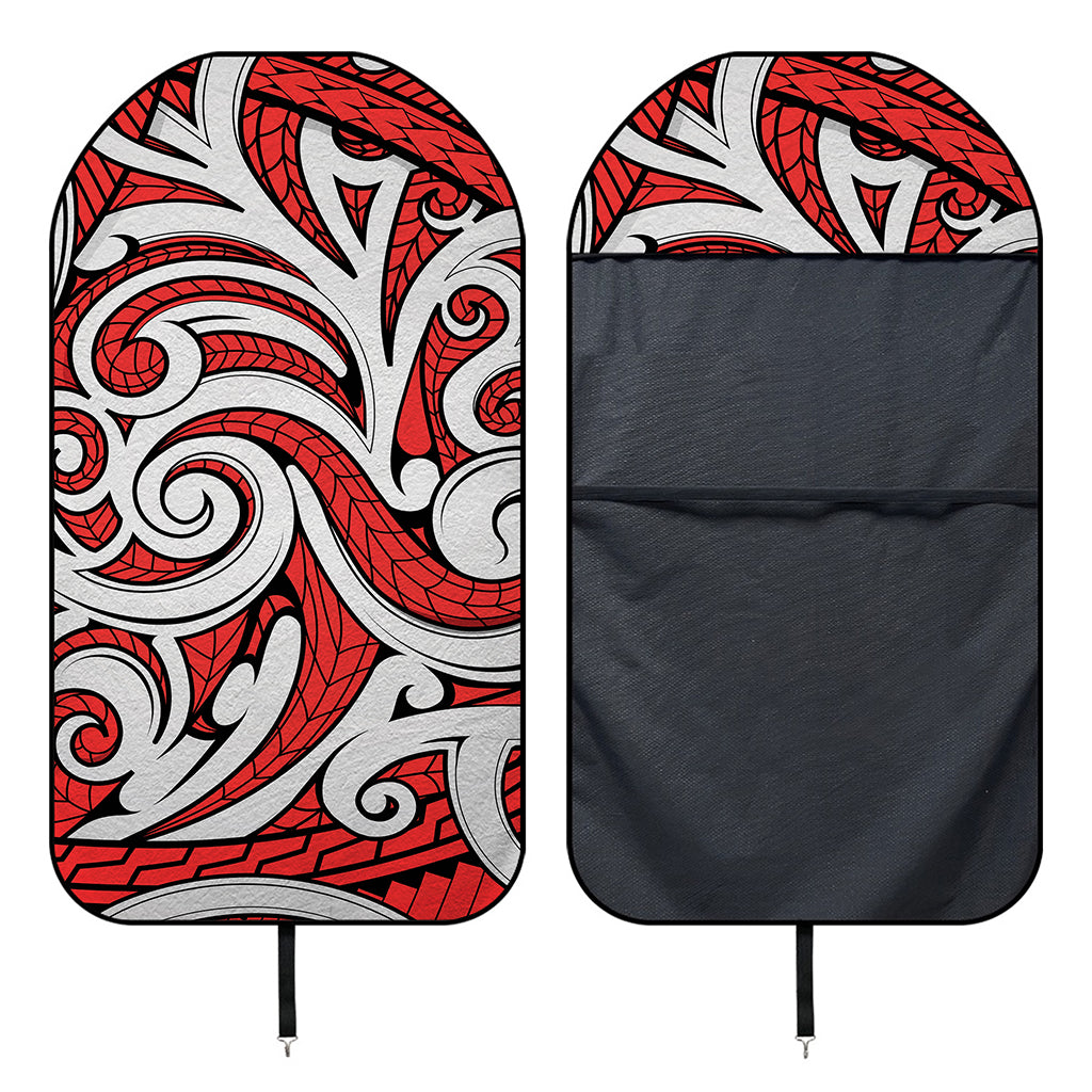 Maori Kowhaiwhai Tribal Polynesian Print Waterproof Car Seat Cover