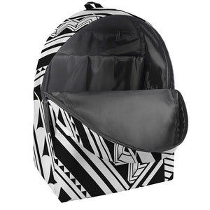 Maori Polynesian Tattoo Pattern Print Backpack