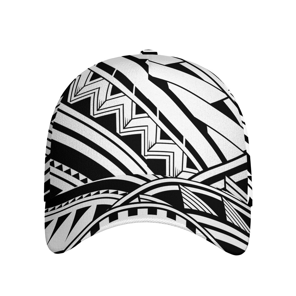 Maori Polynesian Tattoo Pattern Print Baseball Cap