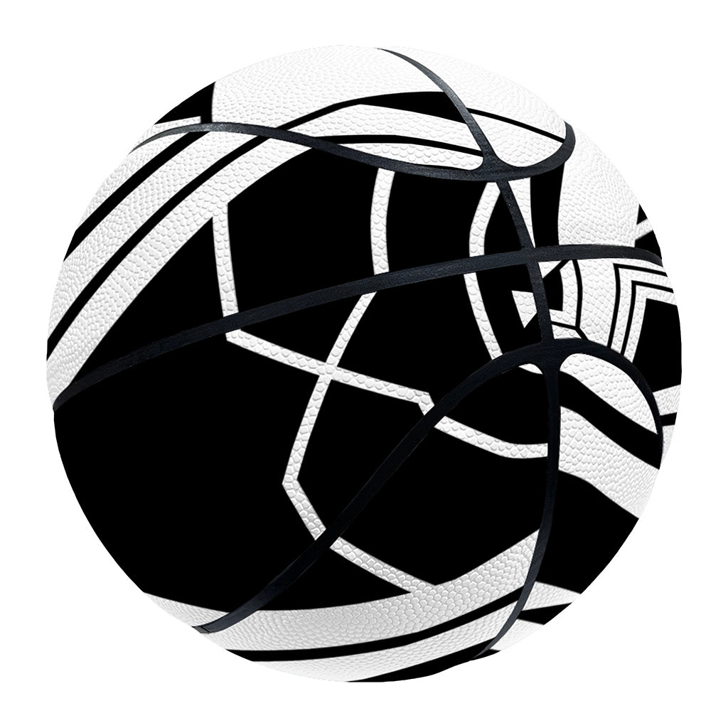 Maori Polynesian Tattoo Pattern Print Basketball