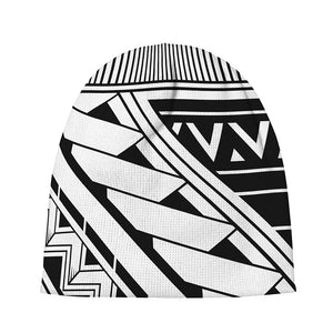 Maori Polynesian Tattoo Pattern Print Beanie