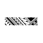 Maori Polynesian Tattoo Pattern Print Bed Runner