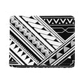 Maori Polynesian Tattoo Pattern Print Bifold Wallet
