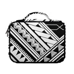 Maori Polynesian Tattoo Pattern Print Briefcase Bible Bag